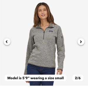 Women’s Patagonia Better Sweater 1/4 Zip Fleece